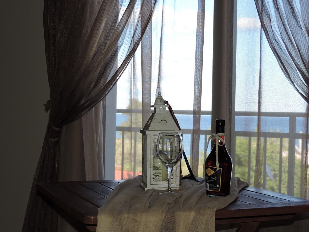 Apartmán Aroma Stegna Sea Exteriér fotografie