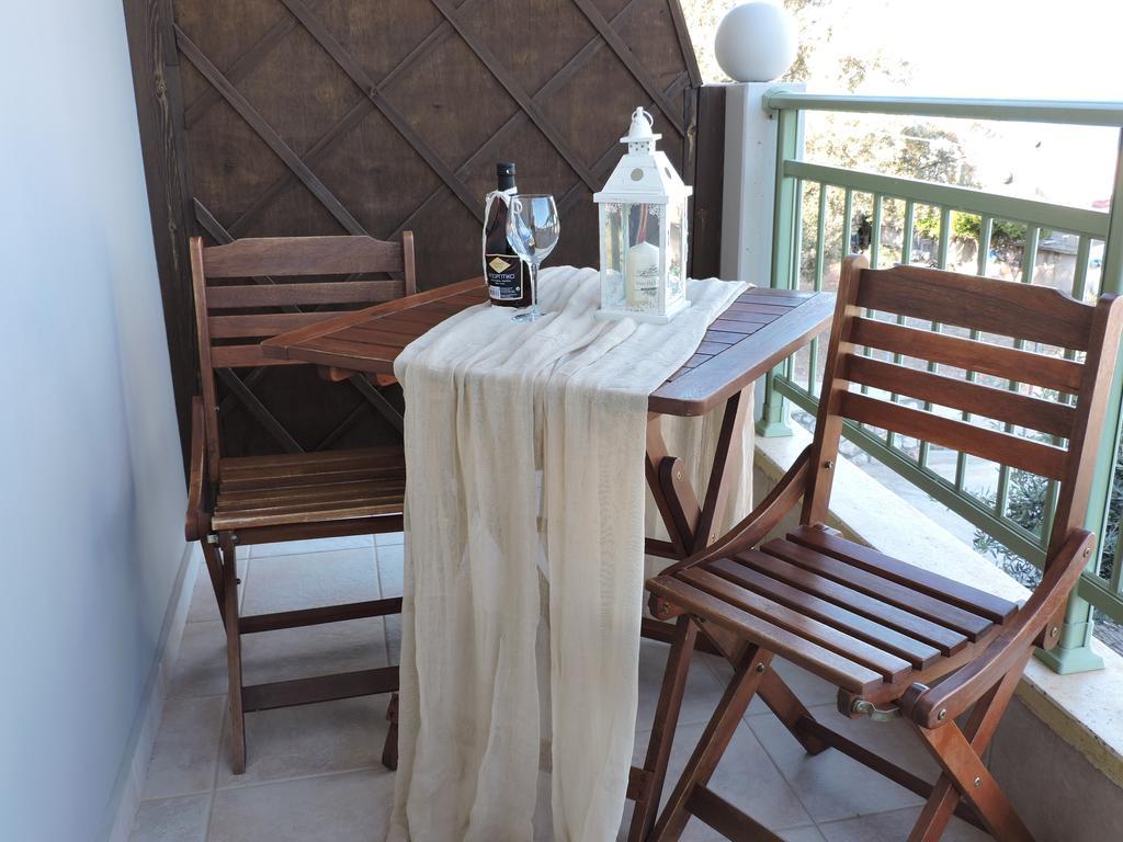 Apartmán Aroma Stegna Sea Exteriér fotografie